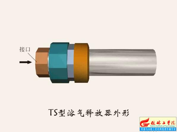 001-TS型溶气释放器外形